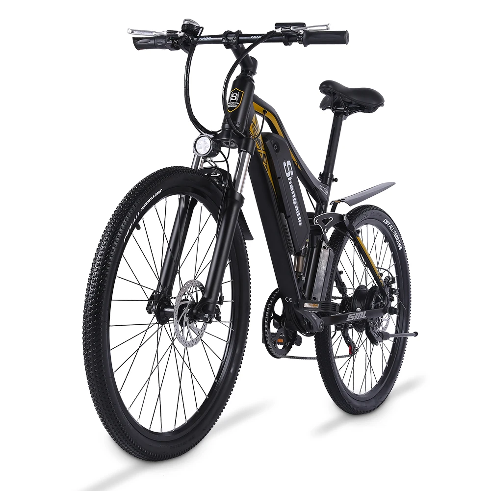 Shengmilo Ebike M60 500W Mens Mountain Bike  Adult Electric Bicycle City 48V17AH Lithium Battery 40KM/H Electric Bike