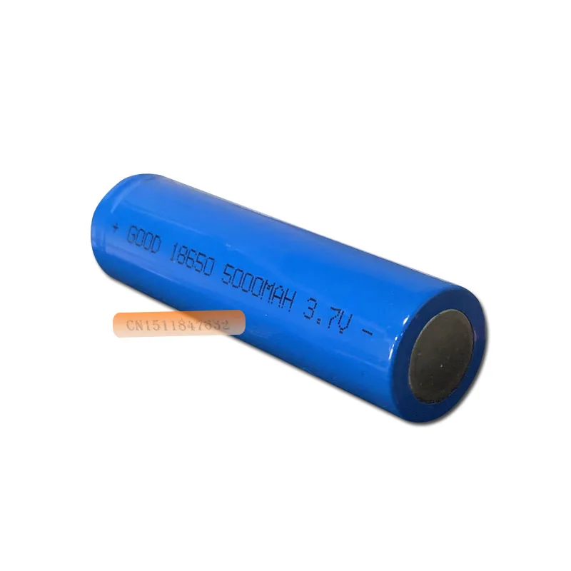 Литий ионный перезаряжаемый аккумулятор большой емкости для фонарика 4 шт. 3 7 в 5000 мАч 18650|Перезаряжаемые