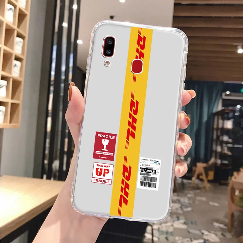 DHL модный прозрачный мягкий чехол для телефона Samsung A10 A20 A30 A40 A50 A70 A21 A31 A51 A71 A41 A32 A42 S52