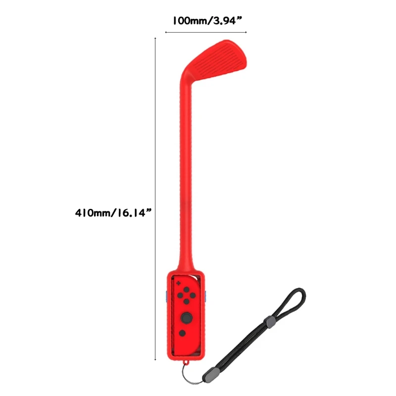 

Switch Golf Clubs Grip Ns Controller Compatible w/ Nin-tendo Switch Golf Gaming Handle Grips Game Components
