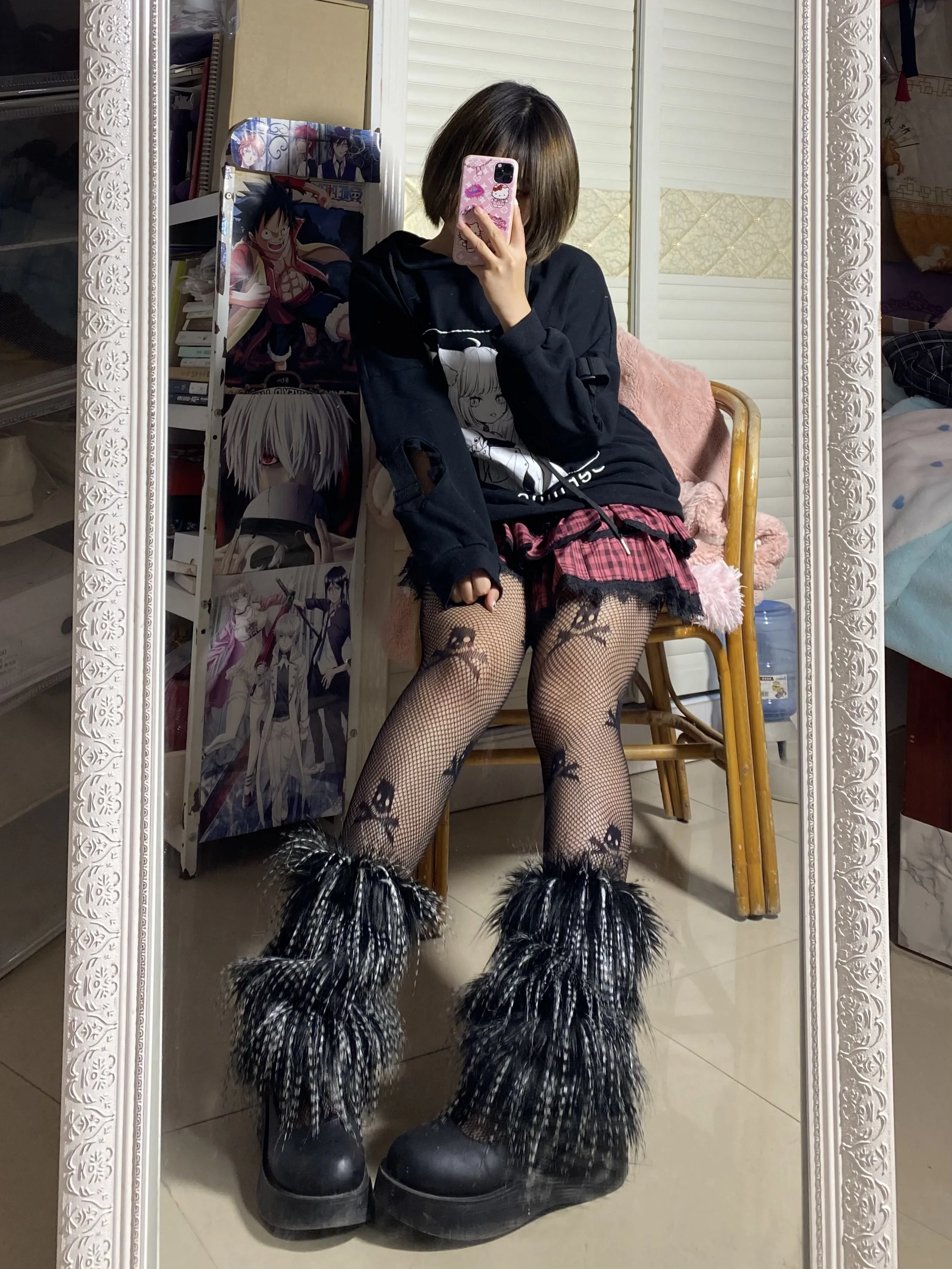 Леопард прекрасный женские гетры осень зима женская обувь на мягкой платформе