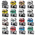 Лента для этикеток ABCOLOR 12 мм, ss12 кВт, LC-4WBN9, совместимая с Epson King jim SS12 кВт, SS9 кВт, ss6 кВт, SC12YW LW-300, LW-400, LW-600P