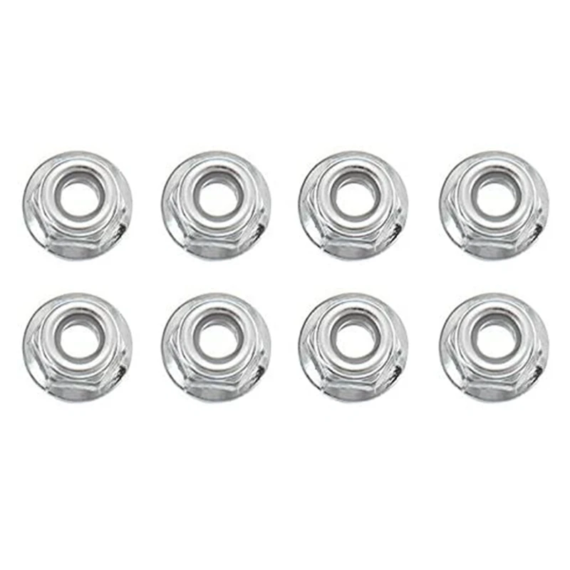 

8X for XLH Hosim 9125 RC Car Metal Tires Wheels Locknut Nut Accessories 25-WJ02 Spare Parts