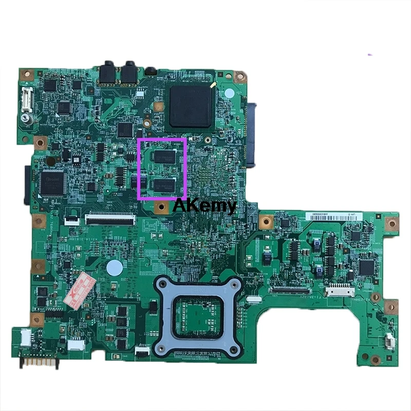 Для For DELL 1545 1750 материнская плата ноутбука CN 0For HPKP9 09206 1 48.4CN05 011 100%