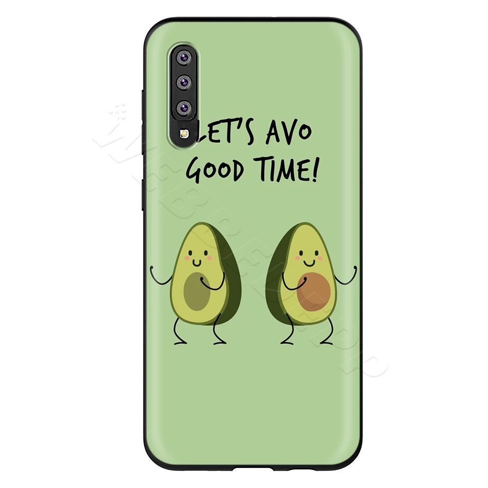 1 Webbedepp вкусный авокадо чехол для samsung Galaxy S7 S8 S9 S10 Edge Plus Note 10 8 9 A10 A20 A30 A40 A50 A60 A70 - Цвет: 1