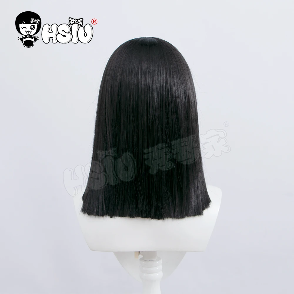 Nanno cosplay wig Girl from Nowhere HSIU Black short hair+Free Brand Cap | Тематическая одежда и униформа