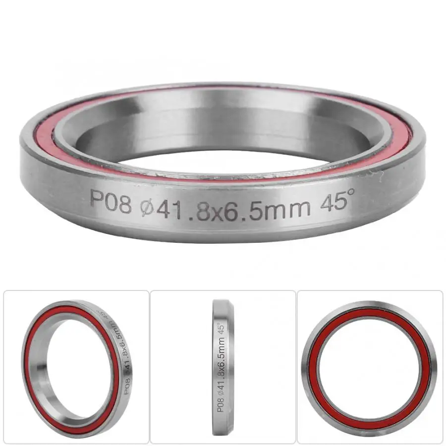 Велосипедная гарнитура 2 шт. стальной подшипник 41 8 мм Ремонтное кольцо