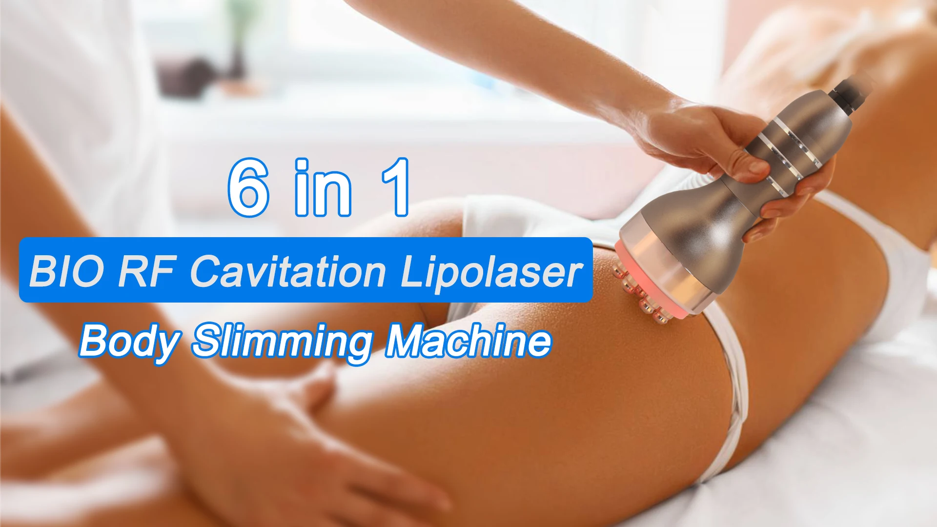 

Hot sale spa use 6 in 1 rf vacuum cavitation 40k tummy flatten slimming machine