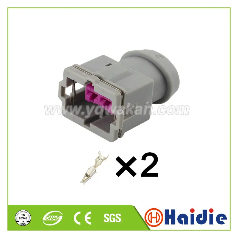 Бесплатная доставка 5 комплектов 2pin авто электрический пластиковый корпус