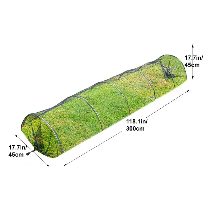 

Plant Grow Tunnel Netting Garden Plants Fruit Trees Protective Net Against Birds Deer Reusable and Durable Dropshipping