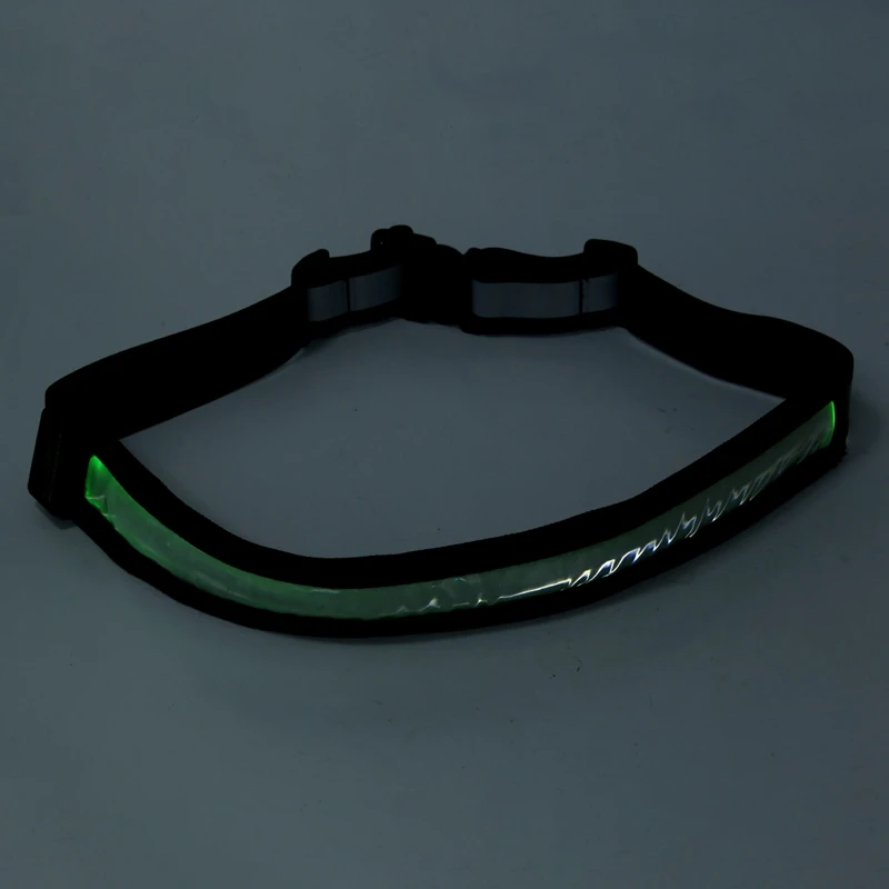 

Luminous Belt Warning Belt for Riding At Night Reflective Lattice Flash Belt Usb Charging Equestrian Belt