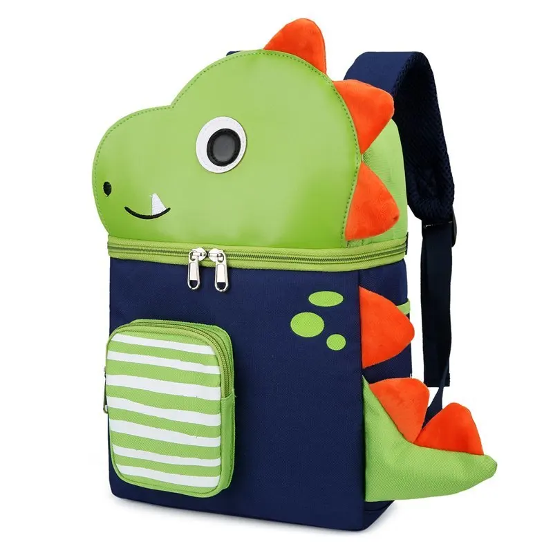 3D Dinosaur Toddler School Bags for Boys Girl Big School Backpack Waterproof Child Kindergarten Anti-lost Kids Cat Toddler Bag