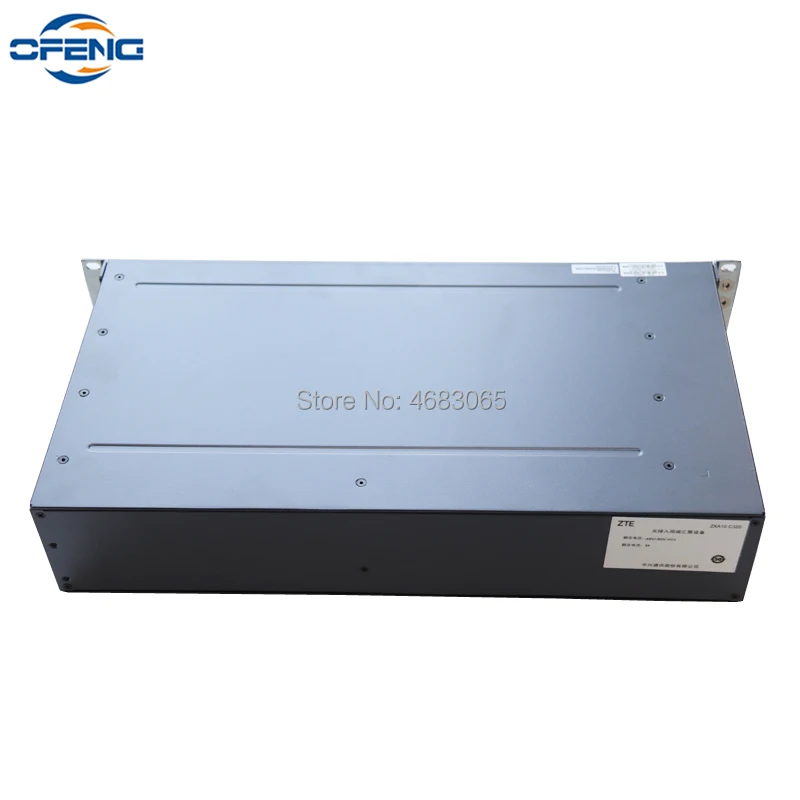 1G DC ZTE C320 OLT шасси + 2 * SMXA с GTGO GTGH 8 портами 16 mini GPON con tarjeta 1GE | Мобильные телефоны и