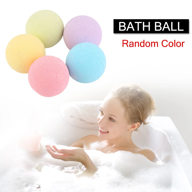 

1 Pcs Organic Bath Salt Ball Natural Bubble Bath Bombs Ball Rose Green Tea Lavender Lemon Milk TU45889