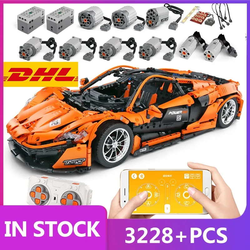 

20% скидка молд KING 13090s высокотехнологичный технический P1 супер гиперкар гоночный автомобиль модель строительные блоки Кирпич детские игруш...
