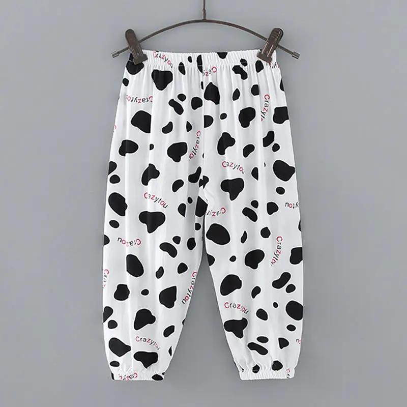 

Kids Anti-mosquito pants summer pants loungewear thin bourette comfort for children