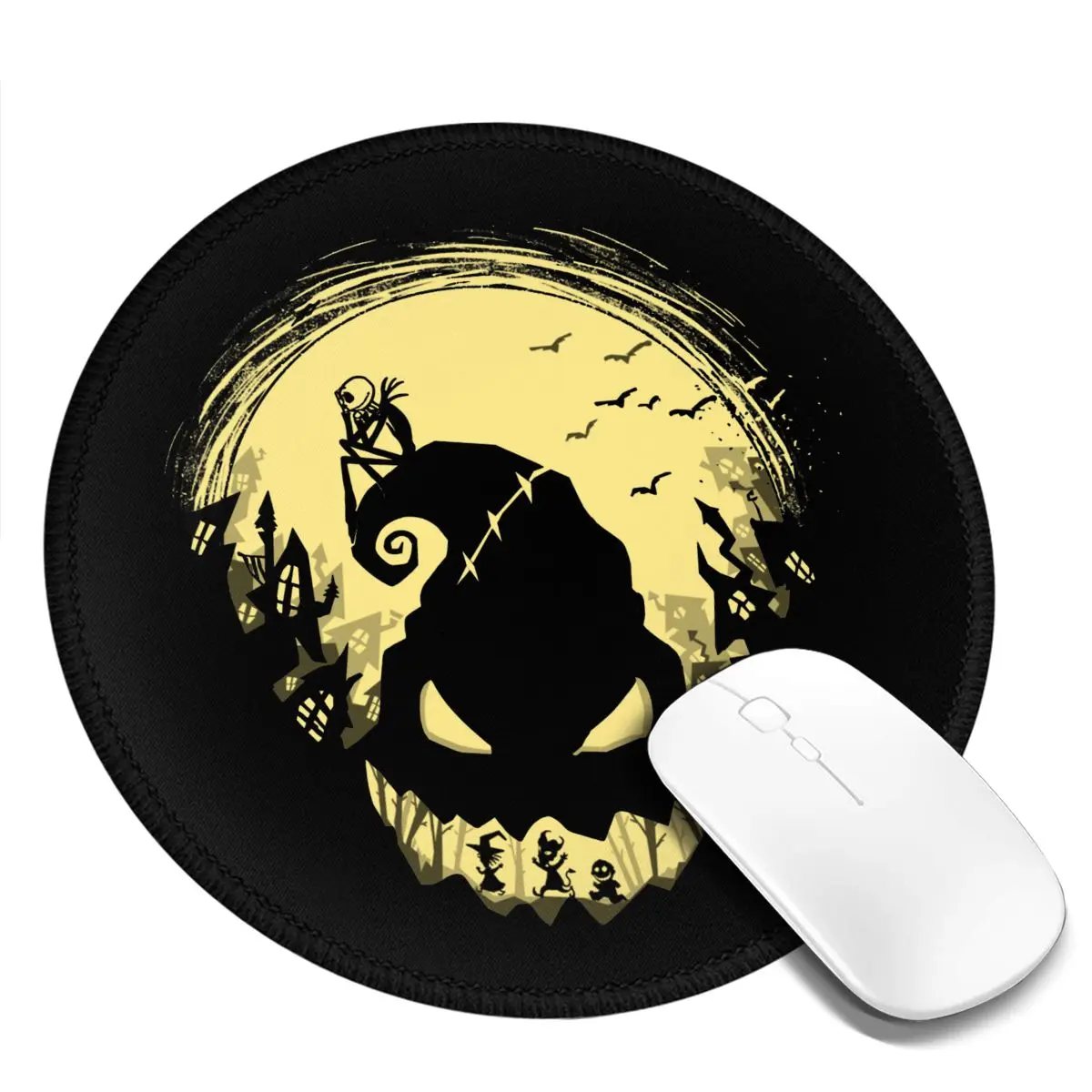 

Коврик для мыши с принтом «Кошмар перед Рождеством»