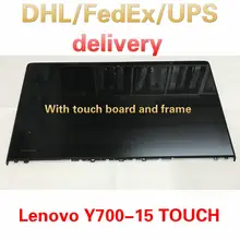 5D10K29634 Original New Full LenovoIdeapad Y700-15ISK UHD 15.6 LCD  LED Touch Screen Digitizer Assembly Bezel
