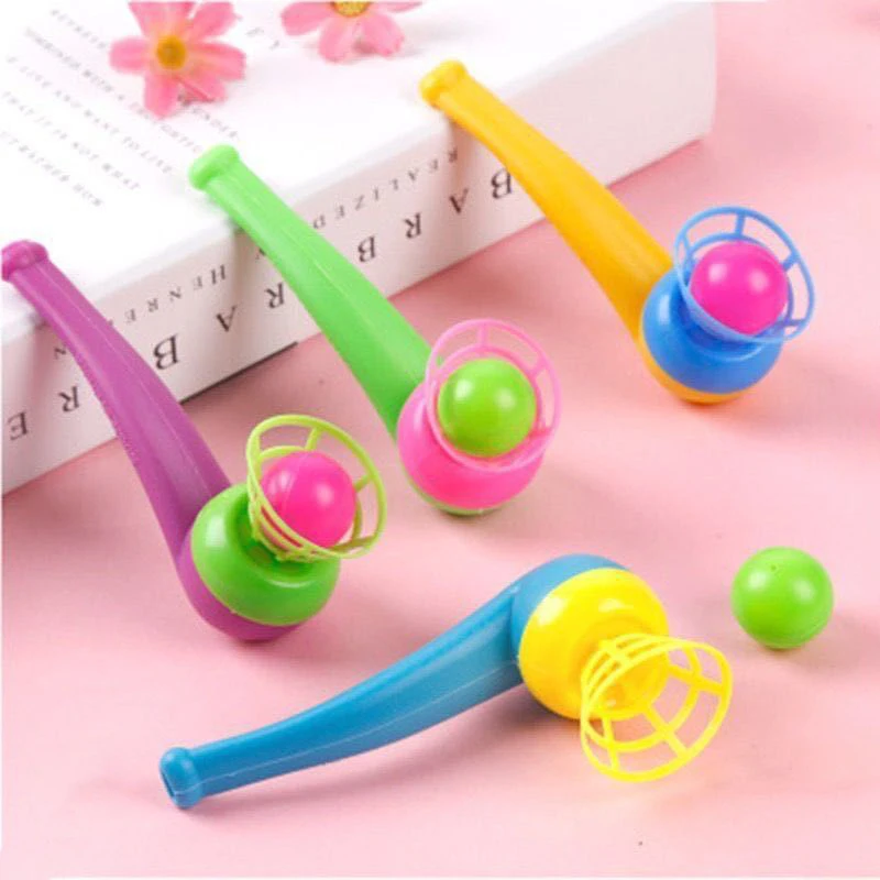 

3set Suspended Blow Pipe Blow Ball Rod Board Game for Children Balance Training Floating Blowing Ball Board Game Family Kids Toy