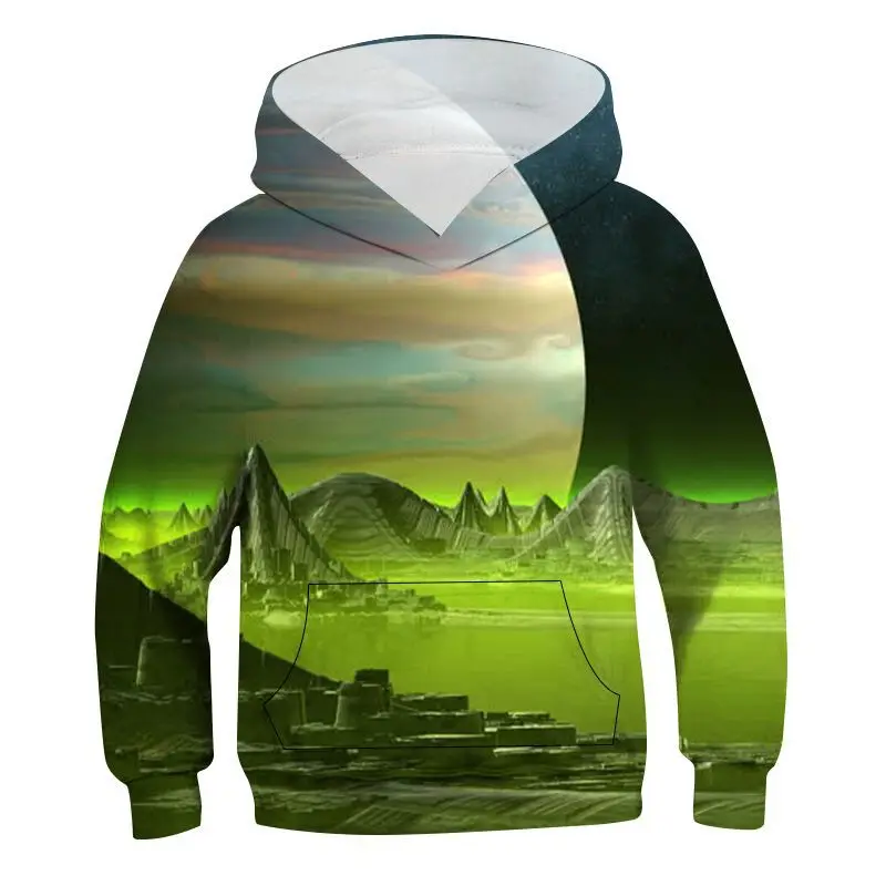 

Men's and women's Hoodie 3D printing spring and autumn leisure Street clothing plus size
