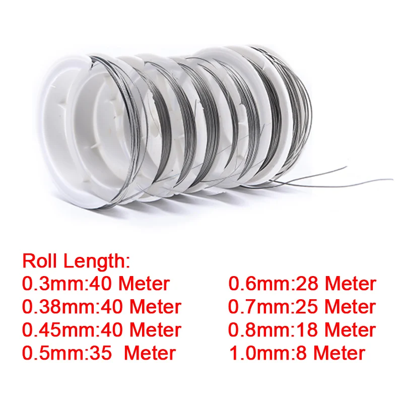 

1Roll Stainless Steel Line Tiger Tail Beading Wire For Jewelry Making DIY Craft