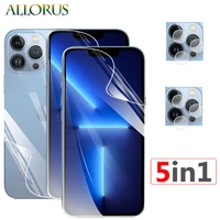 hydrogel film for iphone 13 pro 13 mini screen protector iphone 13 pro max protective soft glass iphone 13 pro camera protector