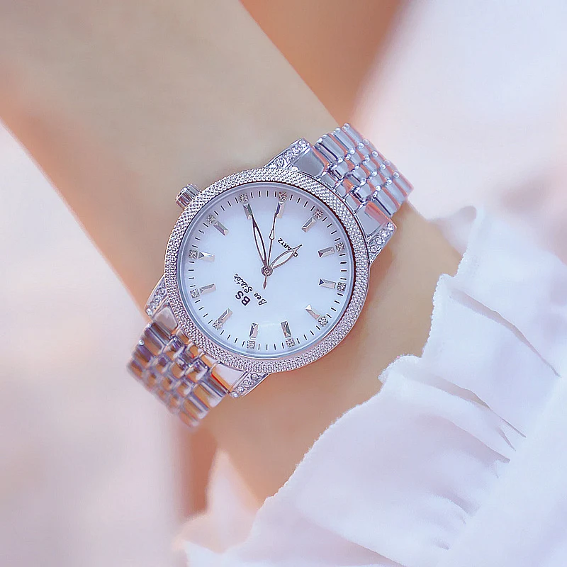 Лидер продаж часы Прямая поставка новинка 2019 лидер блестящие золотые женские с