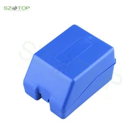 ftth fiber tool box plastic box for fiber cleaver fc 6s blue color free shipping