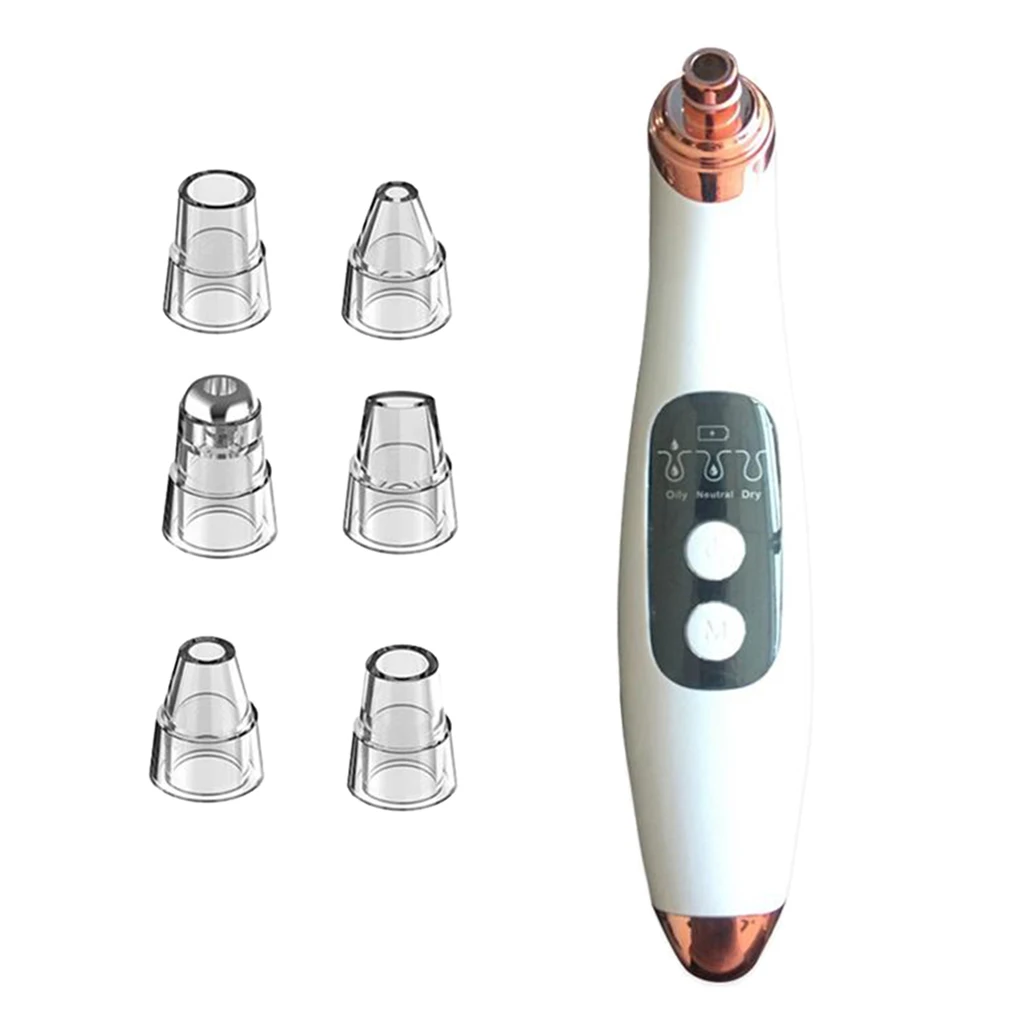 Электрический Уход за кожей лица удаление угрей вакуумное очищающее средство от