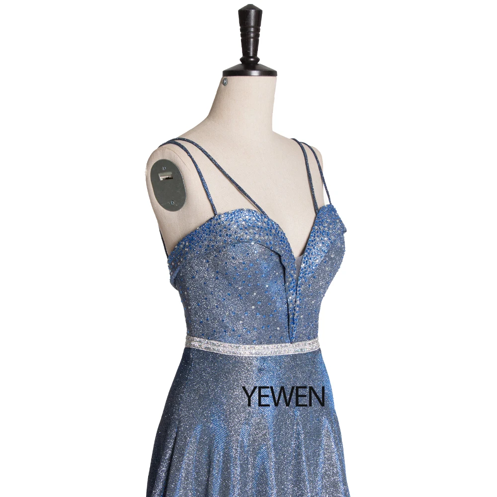 Новинка 2019 вечерние платья с двойными бретельками длинное вечернее платье