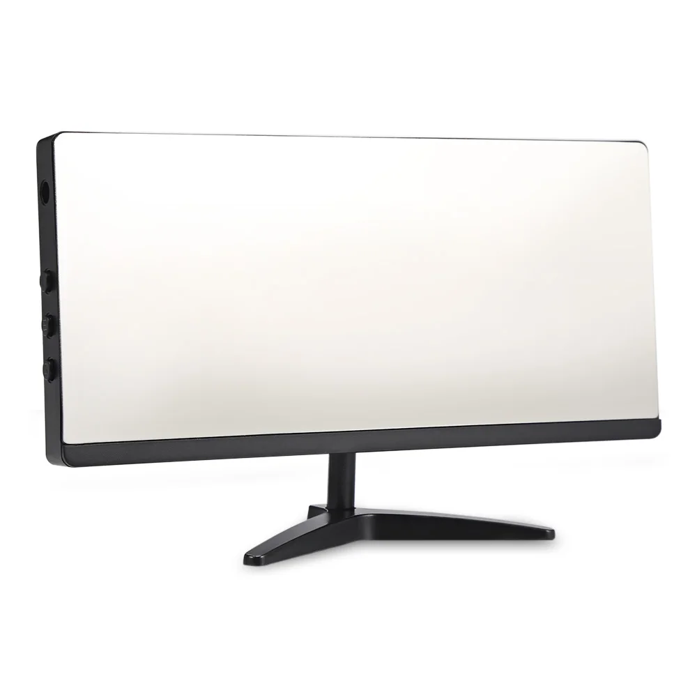 Светодиодный зеркальный цифровой будильник электронные часы настольные