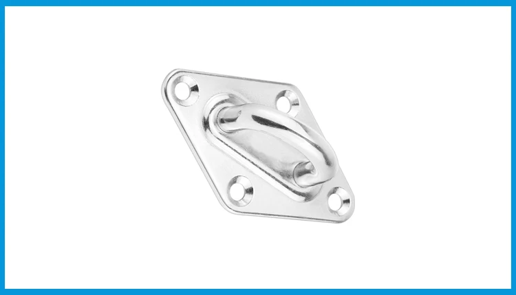 2 шт. пластина из нержавеющей стали 304 в форме бриллианта|Крючки| |