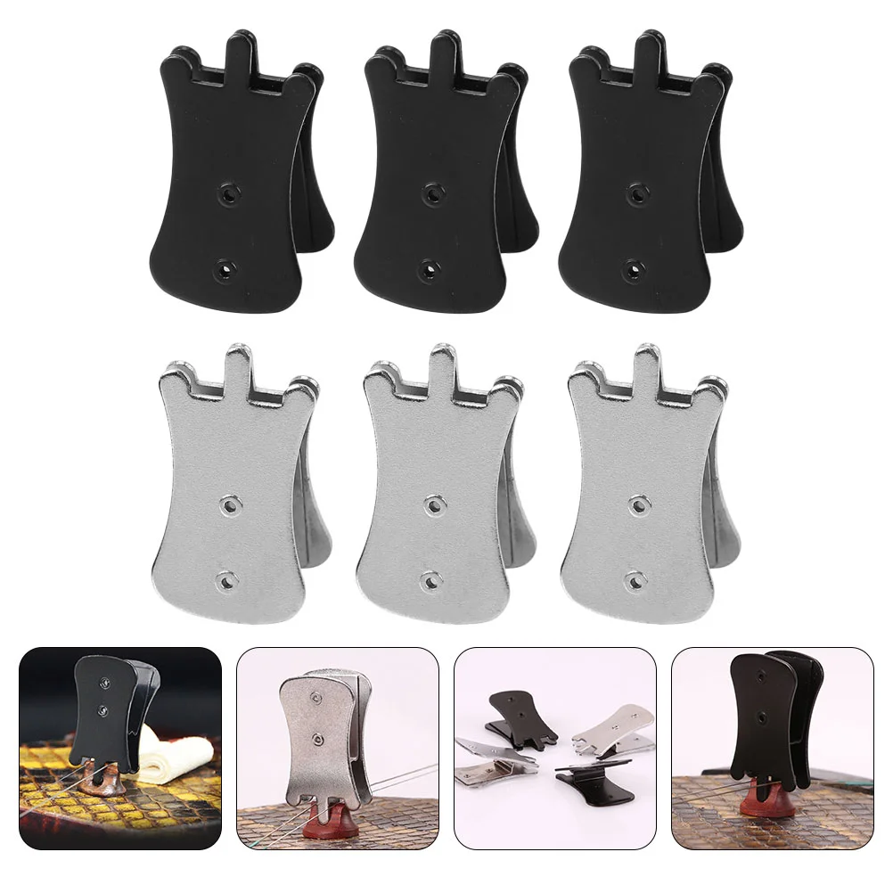 

6Pcs Sturdy Erhu Sound Reduction Tools Erhu Practice Mutes (Assorted Color)