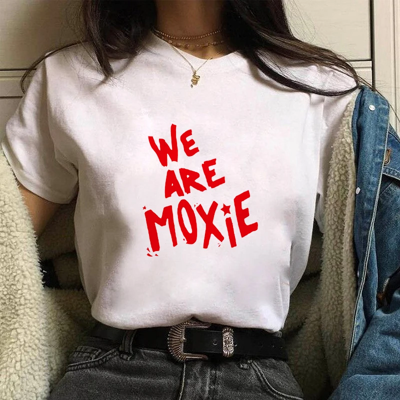 

Casual Moxie Film Movie Comedy Funny Letters Youth Fans t shirt Tee Female/Man T-Shirt Top Soft Oversized Cotton