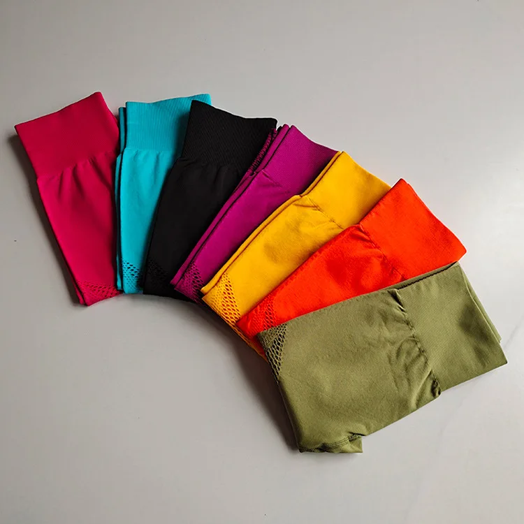 Hollow Out Yoga Set Women Fitness Clothing Sportswear Woman Gym Leggings + Padded Push-up Strappy Sports Bra Fitness Suit