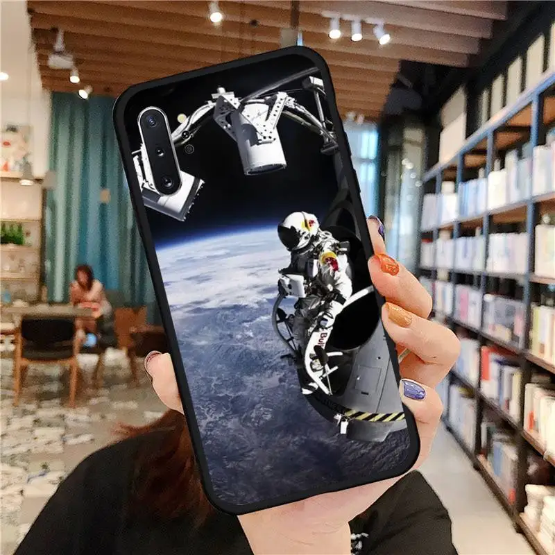 

American Astronaut Report Phone Case For Samsung galaxy S 7 8 9 10 20 edge A 6 10 20 30 50 51 70 note 10 plus
