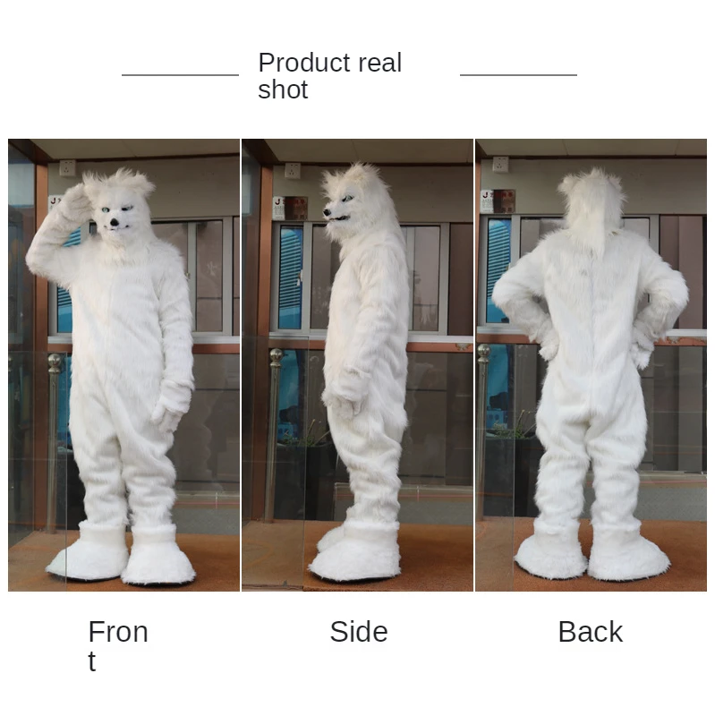 

The Mouth Can Be Moved To Simulate The Werewolf Funny Headgear To Promote The Halloween Cartoon Doll Performance.