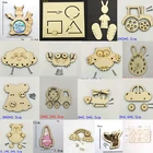 Детская развивающая доска сделай сам, Обучающие навыки, материал кролика, Детская сенсорная доска Монтессори, аксессуары, игрушки, игры