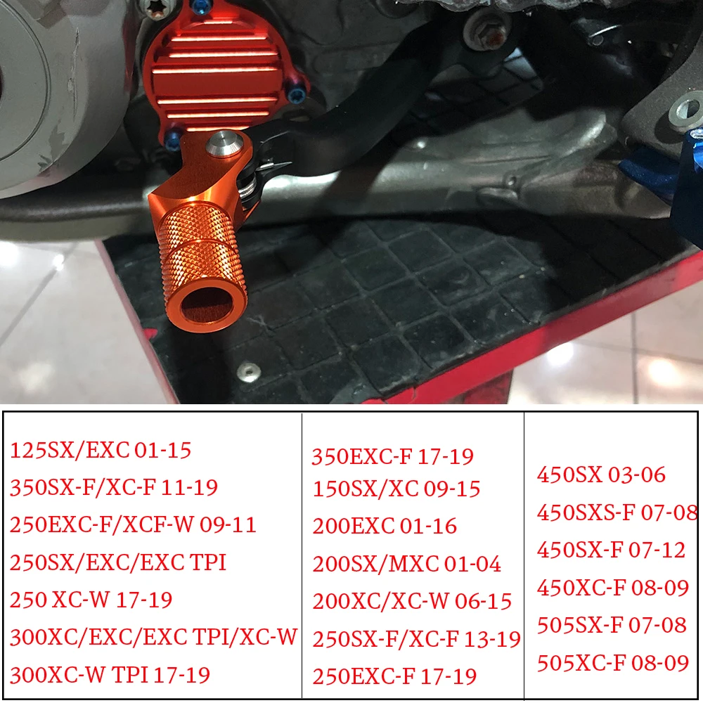 

Педаль Переключения Передач тормоза мотоцикла для 125SX 125EXC 150SX XC 250EXC SX SXF 300XC EXC TPI для Husqvarna TE TC TX FC FX FE