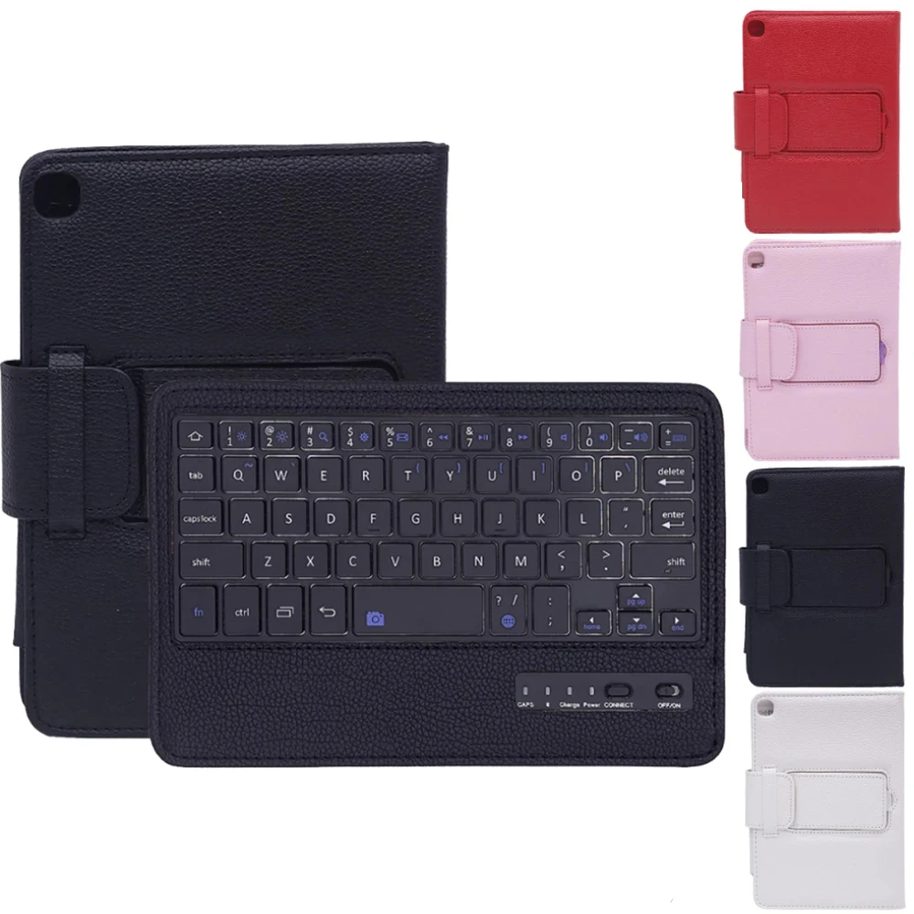 

Чехол для беспроводной клавиатуры с Bluetooth для Samsung Galaxy Tab A 8, P200, P205, для Samsung Tab S6 Lite, P610, P615, Tab A 10,1, T510, T515