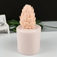 hc0304 przy christmas pine cones mold pine cones mold silicone molds soap pine cone candle moulds