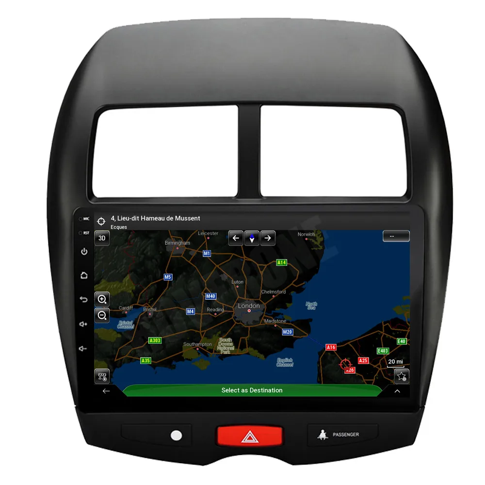 Android 10 для Mitsubishi ASX Peugeot 4008 Citroen C4 автомобильное радио стерео GPS навигация медиа