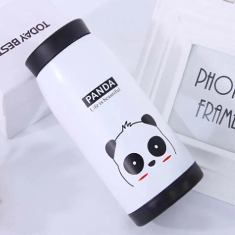 360 мл детская бутылка для воды современный дизайн милые животные портативный