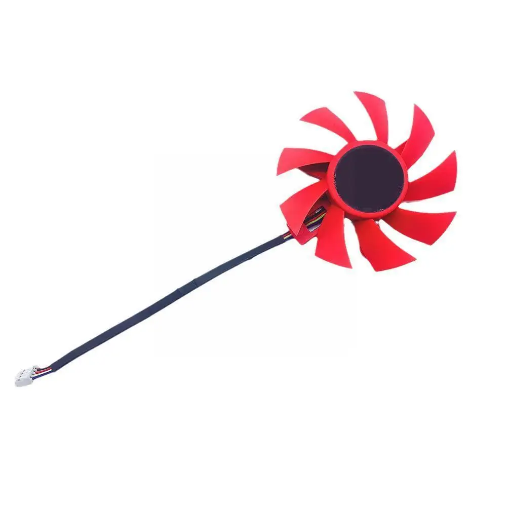 

1Pc 4-Pin Header Cooling Fan FD8015U12S 4Pin Graphic Cooling VGA 580 12V0.5A Fan For AMDRX570 Cooling Fan Card D5W3