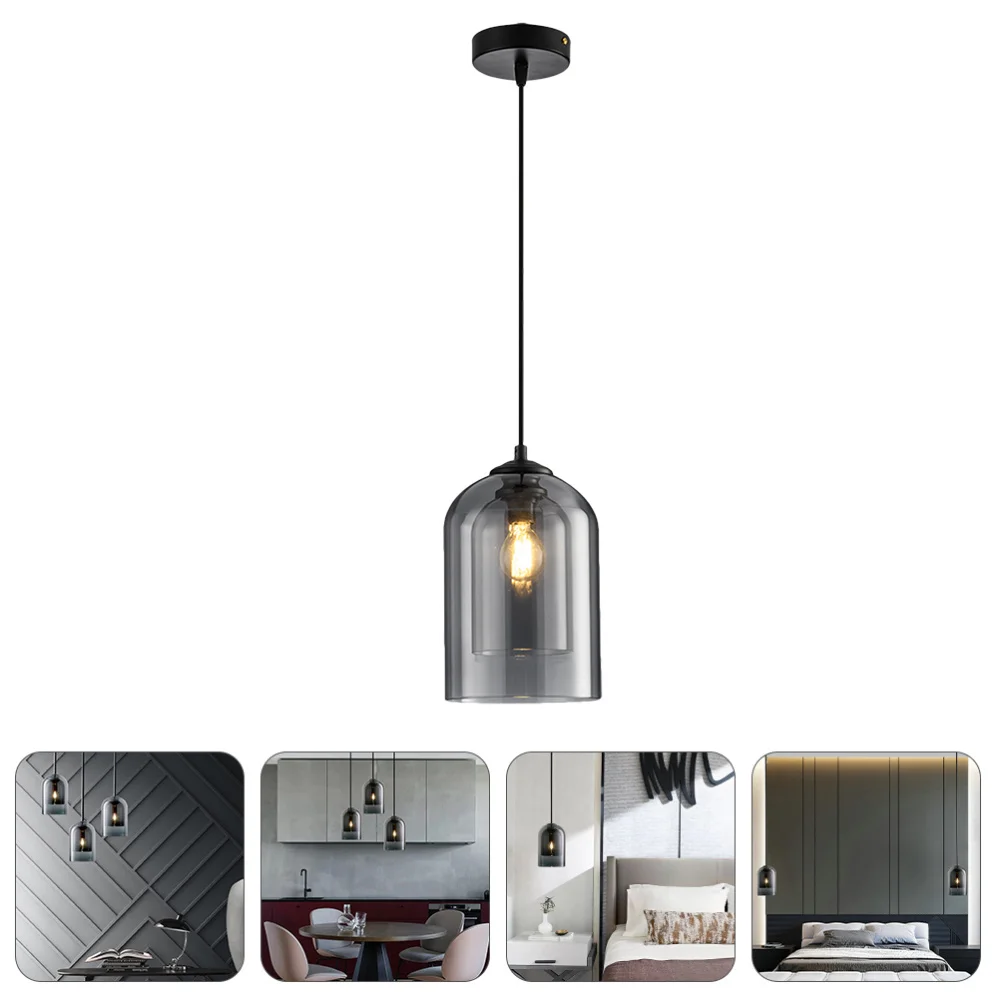 

Modern Glass Pendant Light Creative Ceiling Lamp without Bulb for Dinning Room