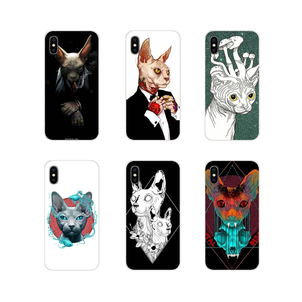 Тату Сфинкс кошки Искусство Для Huawei Y5 Y6 Y7 Y9 Prime Pro GR3 GR5 2017 2018 2019 Y3II Y5II Y6II аксессуары