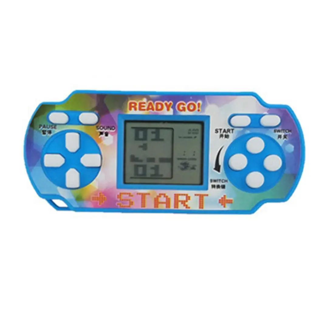 Мини Портативная игра для тетрис гоночная машинка головоломка детей дома школы