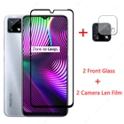 Стекло для Realme 7i для Realme 7i Global, закаленное стекло, защита экрана, пленка на объектив камеры для Realme 7 5G 8 Pro Narzo 30 GT