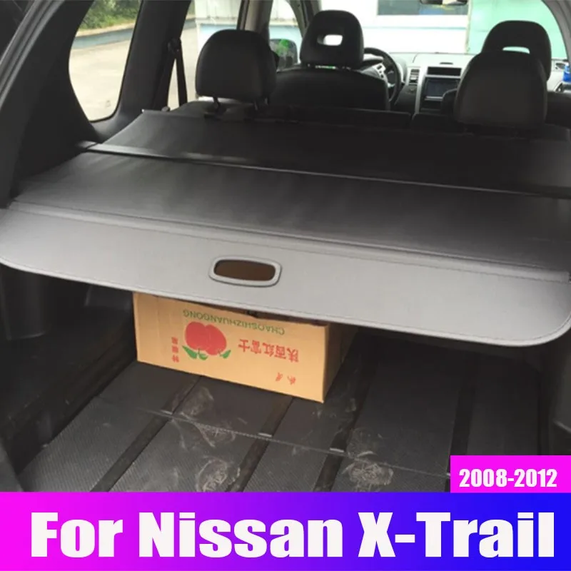 

Car trunk partition cover curtain tail box partition board For Nissan X-Trail 2008 2009 2010 2011 2012 Car Accessories