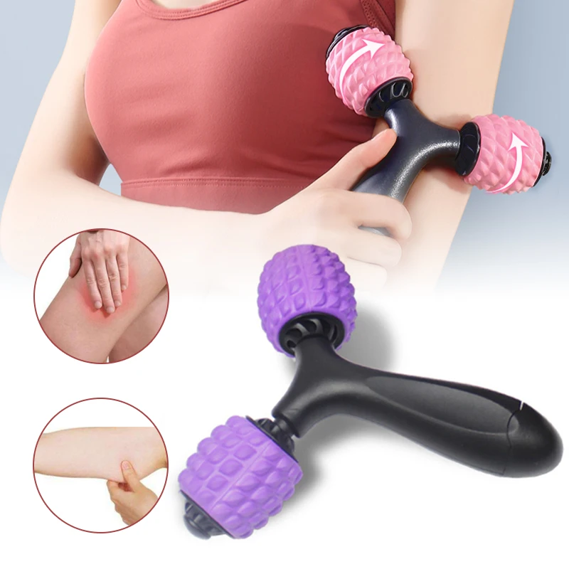 Роликовый массажер для устранения мышек рук шеи и всего тела|Массажные